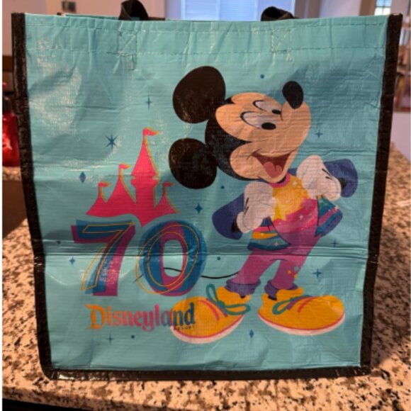 Disneyland 70th Anniversary Reusable Tote Bag | NEW with Tags - Picture 4 of 5